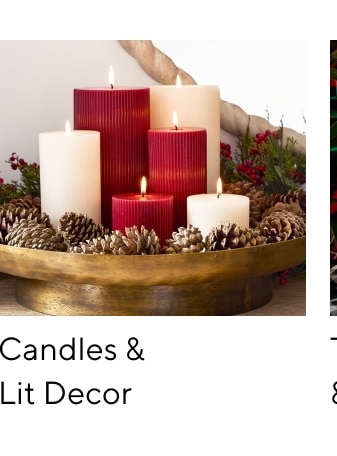 Candles & Lit Decor